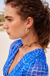 Pendientes de concha marina