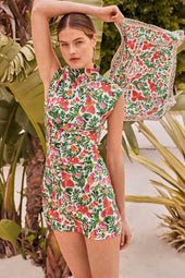 Foulard en soie Copacabana