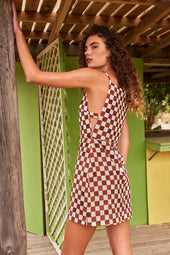 Robe Cassiopée Echec et Mat Chocolat