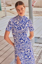 Vestido Allure Fusion Bleu