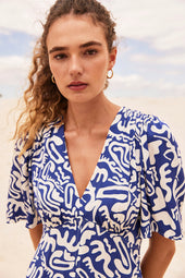 Robe Muse Fusion Bleu