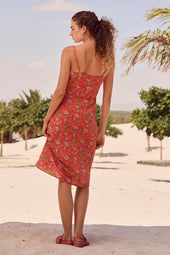 Robe Fatale en soie Java