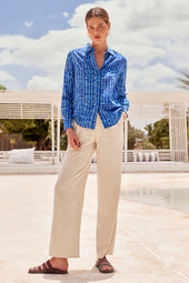 Chemisier en soie Splash