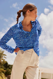 Chemisier en soie Splash