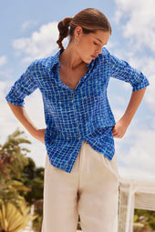 Chemisier en soie Splash