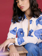 Chemisier Soi x Natacha Birds