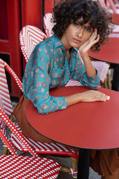 Chemisier en soie Le Collier