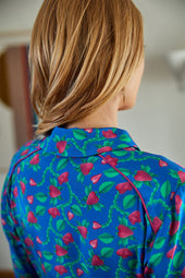 Robe Splendide Flying Strawberries Blue