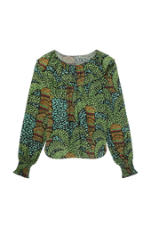 Blouse Séduisante Burger Tropical