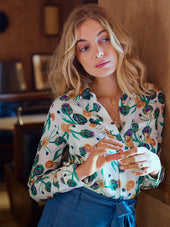 Chemisier en soie Mamie Odette