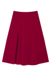 Jupe Envoutante Framboise en Lyocell