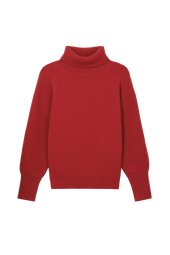 Pull L'Amoureuse Coquelicot