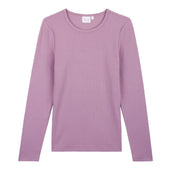 Pull en Coton Côtelé Lilas