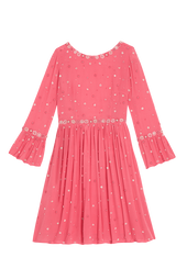 Robe en soie Hortensia