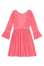 Robe en soie Hortensia