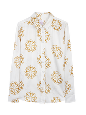 Jeux de Jambes Doré silk Shirt