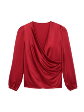 Blouse Fougueuse Rouge Carmin