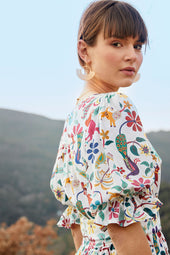 Robe Bohème imprimé Jaipur