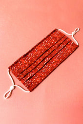 Masque en soie Grenades