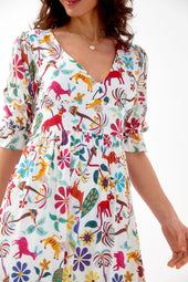 Robe Bohème imprimé Jaipur