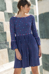 Iris silk dress