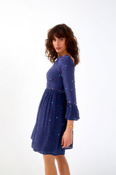 Iris silk dress