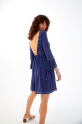 Iris silk dress