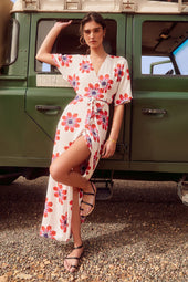 Robe Kimono imprimé Sicuani