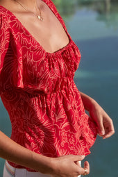 Top Caprice Le Rouge et Le Rose