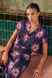Short Sleeve Shirt Sicuani Marine