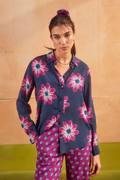 Chemisier Sicuani Marine