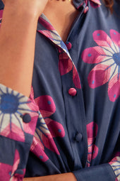 Sicuani Navy blouse