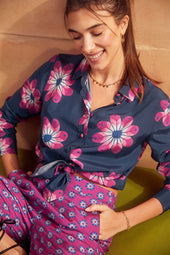 Sicuani Navy blouse