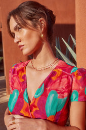 Collier Pampille Rouge
