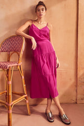 Skirt Pétillante in Granita silk
