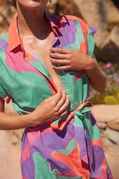 Robe Riviera en coton L'Envol