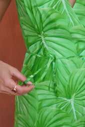 Robe Malicieuse en soie L'Amazonie