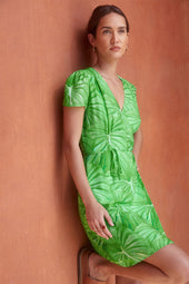 Robe Malicieuse en soie L'Amazonie