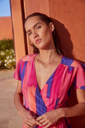 Robe Malicieuse en soie Horizon
