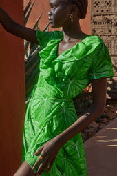 Robe Volage en soie L'Amazonie