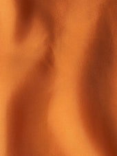 Chemisier en Soie Orange Sanguine