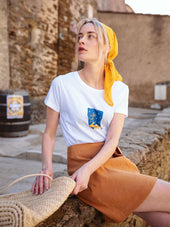 Foulard en soie Allumer le Feu