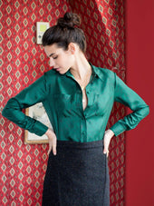 Chemisier en soie Jeux Vidéo