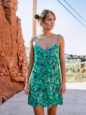 Robe Flirt imprimé Tiger