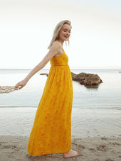 Robe longue taille empire Allumer le Feu