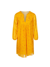 Robe tunique en soie Allumer le Feu